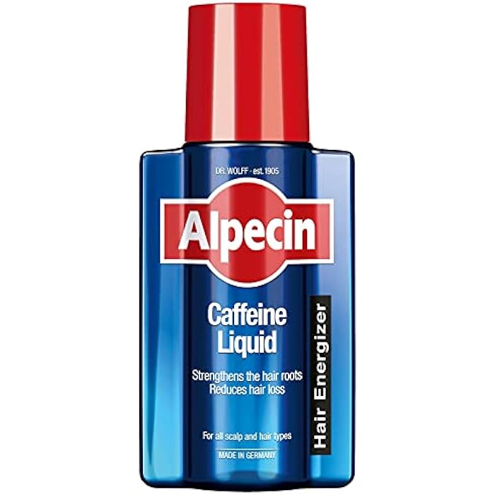 Alpecin Caffeine Liquid Hair Tonic 200ml | Against Thinning Hair | Natural Hair Growth for Men | Energizer for Strong Hair | Hair Care for Men Made in Germany - Image 1